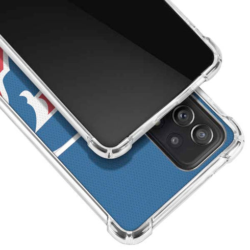 NFL Buffalo Bills Zone Block Galaxy A52 5G Clear Case