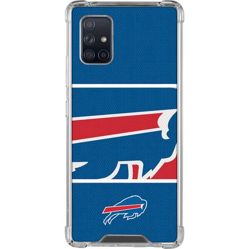 NFL Buffalo Bills Zone Block Galaxy A71 5G Clear Case