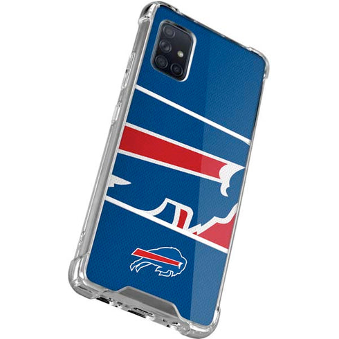 NFL Buffalo Bills Zone Block Galaxy A71 5G Clear Case