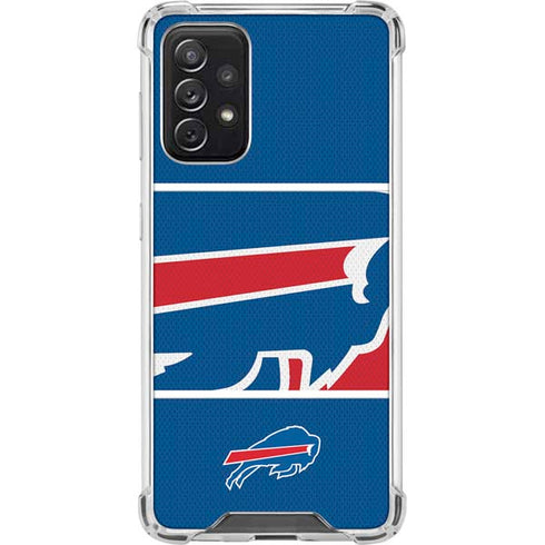 NFL Buffalo Bills Zone Block Galaxy A72 5G Clear Case
