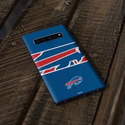 NFL Buffalo Bills Zone Block Galaxy S10 Plus Skin