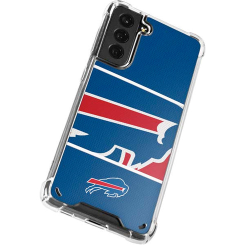NFL Buffalo Bills Zone Block Galaxy S21 Plus 5G Clear Case
