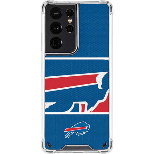 NFL Buffalo Bills Zone Block Galaxy S21 Ultra 5G Clear Case