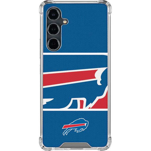 NFL Buffalo Bills Zone Block Galaxy S23 FE Clear Case