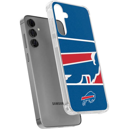 NFL Buffalo Bills Zone Block Galaxy S24 Plus Clear Case