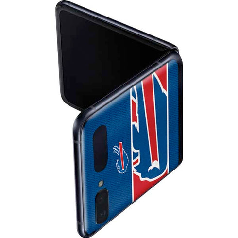 NFL Buffalo Bills Zone Block Galaxy Z Flip Skin