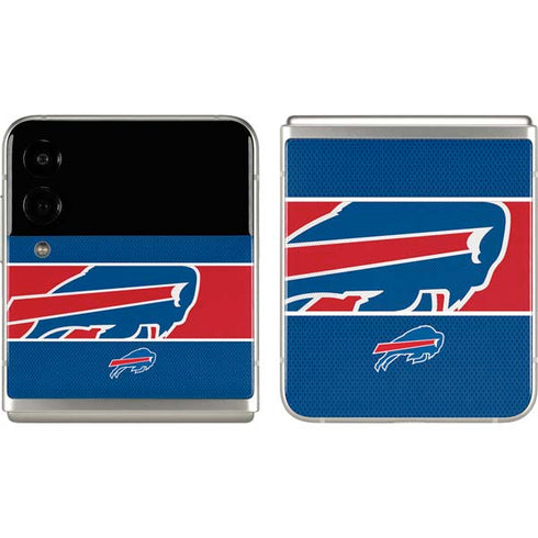 NFL Buffalo Bills Zone Block Galaxy Z Flip3 5G Skin