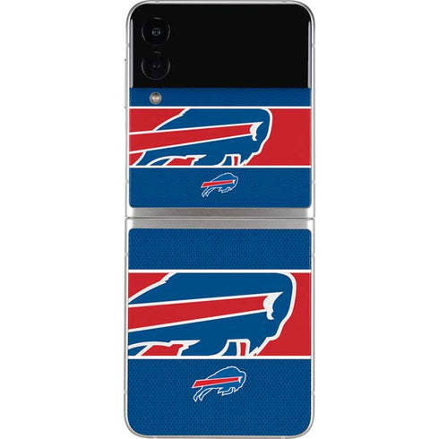 NFL Buffalo Bills Zone Block Galaxy Z Flip3 5G Skin