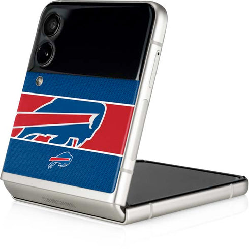 NFL Buffalo Bills Zone Block Galaxy Z Flip4 5G Skin