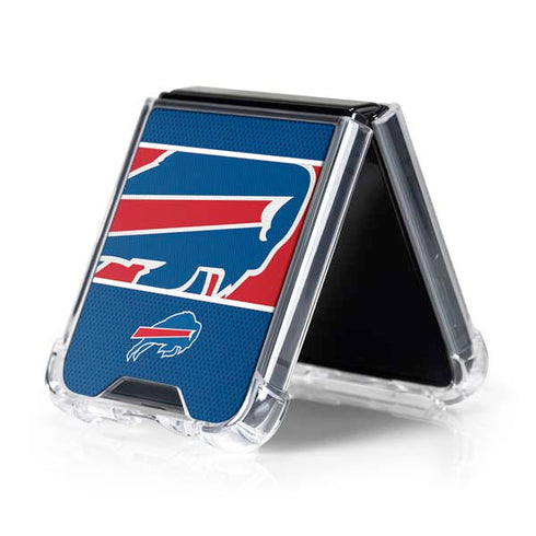 NFL Buffalo Bills Zone Block Galaxy Z Flip5 5G Clear Case