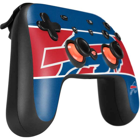 NFL Buffalo Bills Zone Block Google Stadia Controller Skin