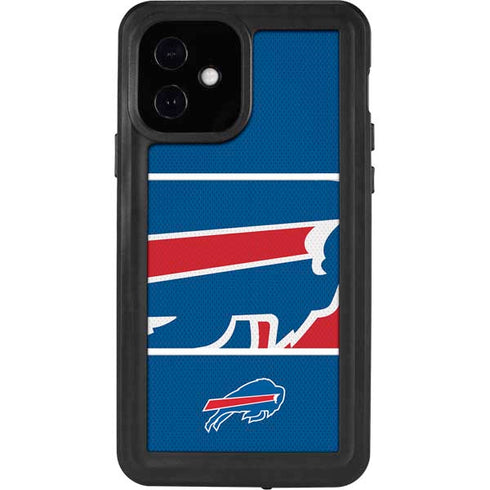 NFL Buffalo Bills Zone Block iPhone 12 Waterproof Case