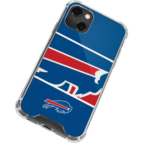 NFL Buffalo Bills Zone Block iPhone 13 Mini Clear Case