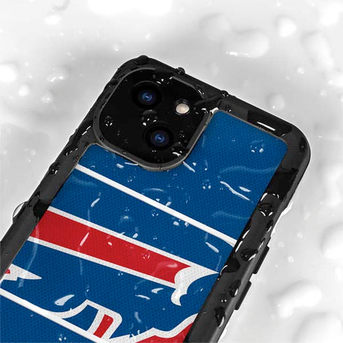 NFL Buffalo Bills Zone Block iPhone 13 Mini Waterproof Case