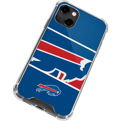 NFL Buffalo Bills Zone Block iPhone 14 Clear Case