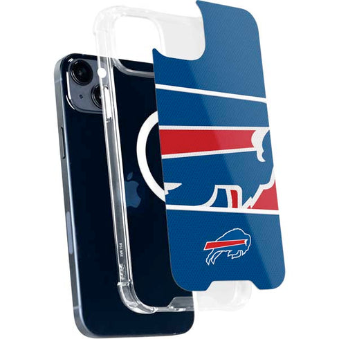 NFL Buffalo Bills Zone Block iPhone 15 Plus MagSafe Case