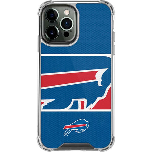 NFL Buffalo Bills Zone Block iPhone 14 Pro Max Clear Case