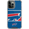 NFL Buffalo Bills Zone Block iPhone 14 Pro Max Clear Case