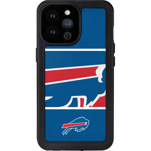 NFL Buffalo Bills Zone Block iPhone 14 Pro Max Waterproof Case