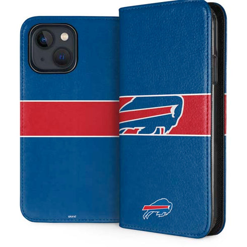 NFL Buffalo Bills Zone Block iPhone 15 Plus Folio Case