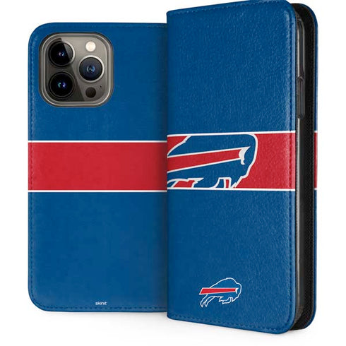 NFL Buffalo Bills Zone Block iPhone 15 Pro Max Folio Case