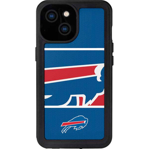 NFL Buffalo Bills Zone Block iPhone 15 Waterproof Case