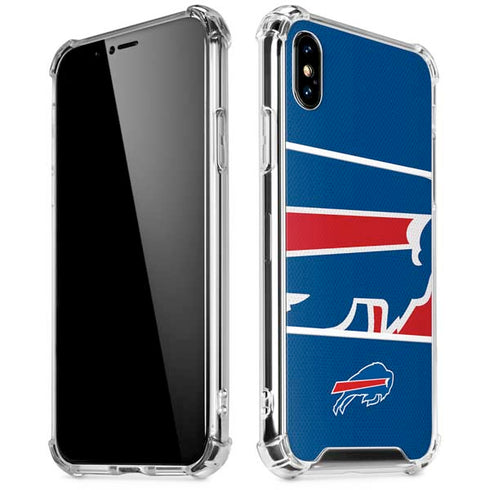 NFL Buffalo Bills Zone Block iPhone XS Max Clear Case