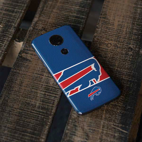 NFL Buffalo Bills Zone Block Moto E5 Plus Skin
