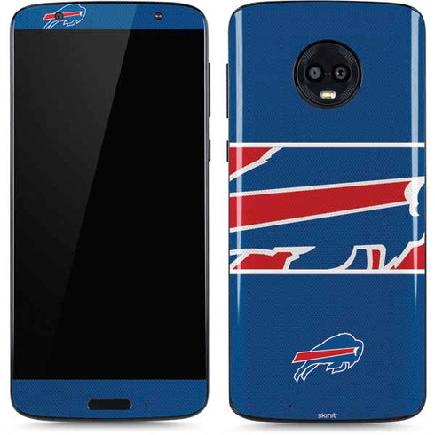 NFL Buffalo Bills Zone Block Moto G6 Skin
