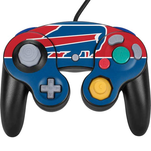 NFL Buffalo Bills Zone Block Nintendo GameCube Controller Skin