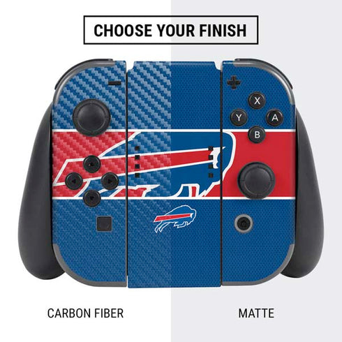 NFL Buffalo Bills Zone Block Nintendo Switch Bundle Skin
