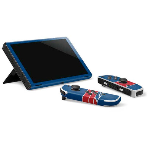 NFL Buffalo Bills Zone Block Nintendo Switch OLED (2021) Skin