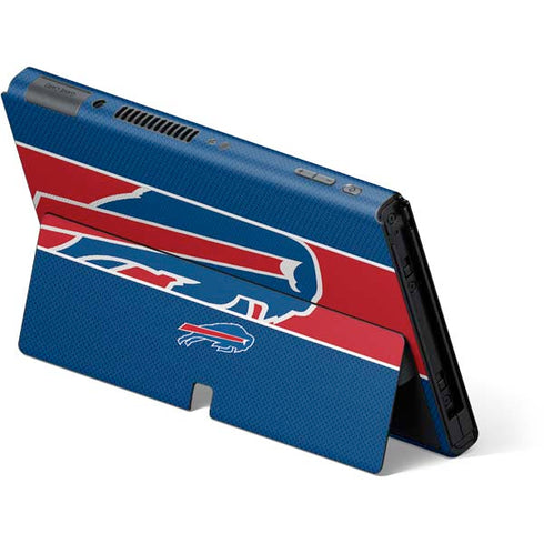 NFL Buffalo Bills Zone Block Nintendo Switch OLED (2021) Skin