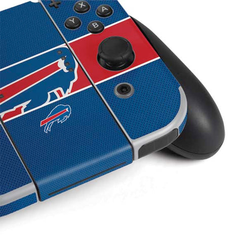 NFL Buffalo Bills Zone Block Nintendo Switch OLED (2021) Skin