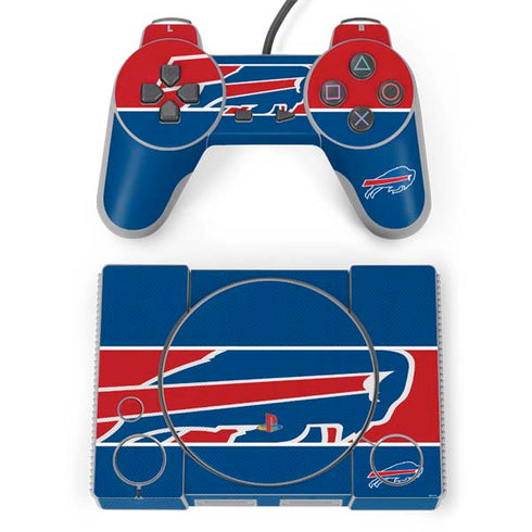 NFL Buffalo Bills Zone Block PlayStation Classic Bundle Skin