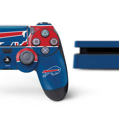 NFL Buffalo Bills Zone Block PS4 Slim Bundle Skin