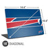 NFL Buffalo Bills Zone Block Universal Laptop 18in (14.6 x 10.6in) Skin