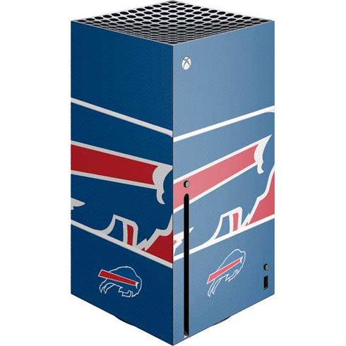 NFL Buffalo Bills Zone Block Xbox Series X Console Skin