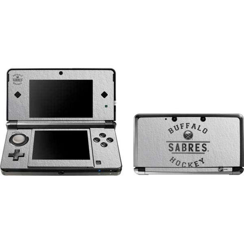 NHL Buffalo Sabres Black Text 3DS (2011) Skin