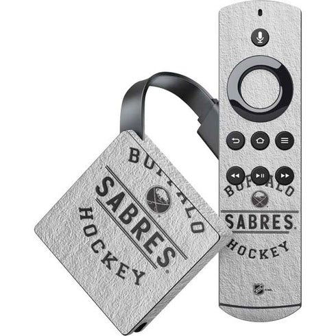 NHL Buffalo Sabres Black Text Amazon Fire TV Skin