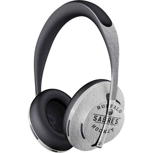 NHL Buffalo Sabres Black Text Bose Noise Cancelling Headphones 700 Skin
