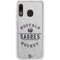 NHL Buffalo Sabres Black Text Galaxy A20 Clear Case