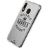 NHL Buffalo Sabres Black Text Galaxy A30 Clear Case