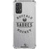 NHL Buffalo Sabres Black Text Galaxy A32 5G Clear Case