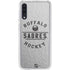 NHL Buffalo Sabres Black Text Galaxy A50 Clear Case