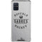 NHL Buffalo Sabres Black Text Galaxy A51 5G Clear Case