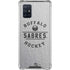NHL Buffalo Sabres Black Text Galaxy A71 5G Clear Case