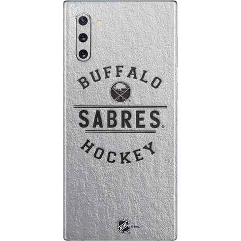 NHL Buffalo Sabres Black Text Galaxy Note 10 Skin
