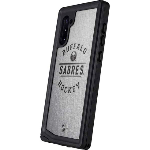 NHL Buffalo Sabres Black Text Galaxy Note 10 Waterproof Case