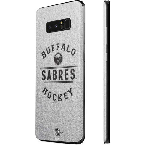 NHL Buffalo Sabres Black Text Galaxy Note 8 Skin